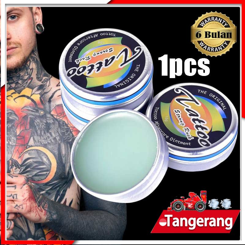 Salep Tato Krim Perbaikan Tato Balm Aftercare Tatto Skin Care 15g Natural Salep Perawatan Cream Tato Tattoo