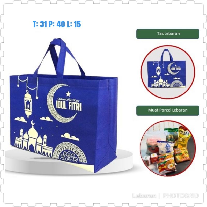 

Tas Goodie Bag Parcel Lebaran T:31, P:40, L:15 cm