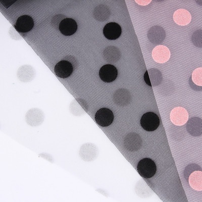 Kain Tile Dot / Tulle Dots Bintik Polkadot Halus Roll Kertas Buket Florist Flower Wrapping  KB6279