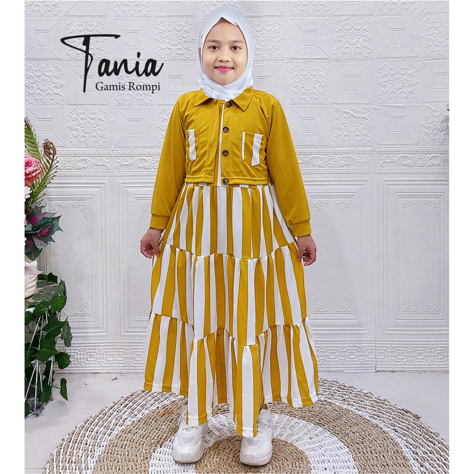 Gamis Rompi Tania CF Kids