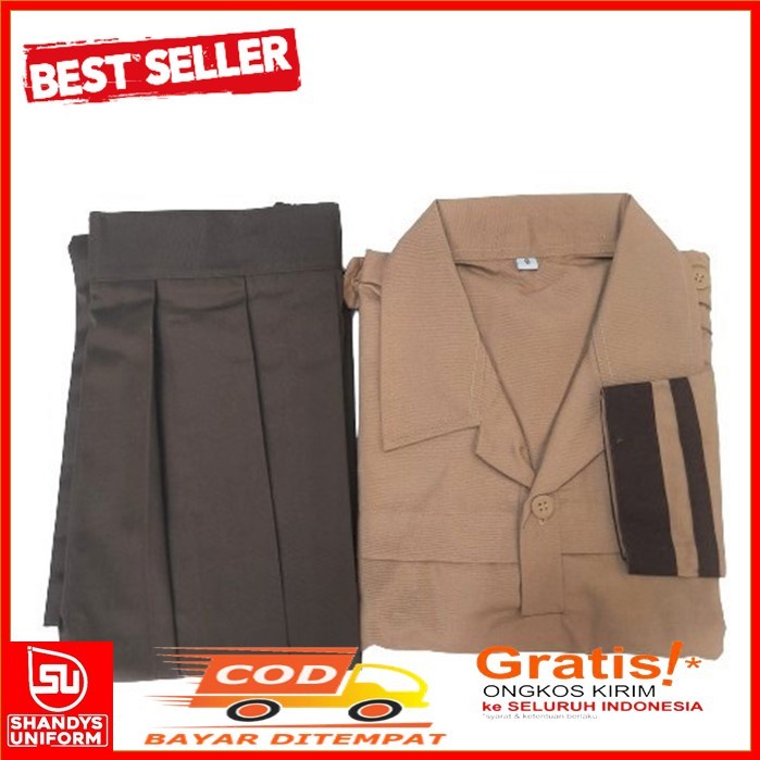 Setelan pramuka siaga putri - 5-6