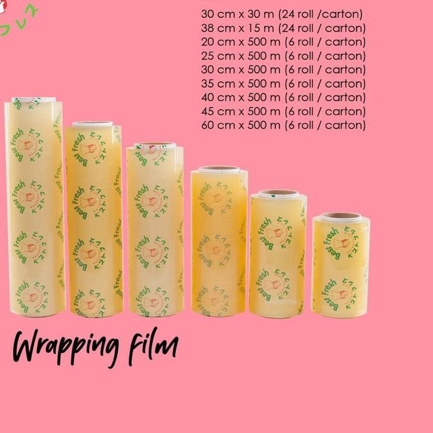 ✻ Plastik Wrapping Best Fresh  / Plastik Wrapping Makanan ☻