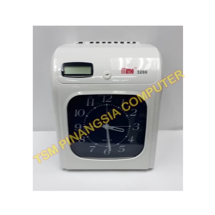 

[[JNT COD]] iTime 3200 Mesin Absen Ceklok Manual