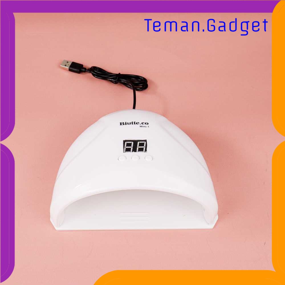 TG - PRW Biutte.co Pengering Kutek Kuku UV LED Nail Dryer 36W - Mini-1
