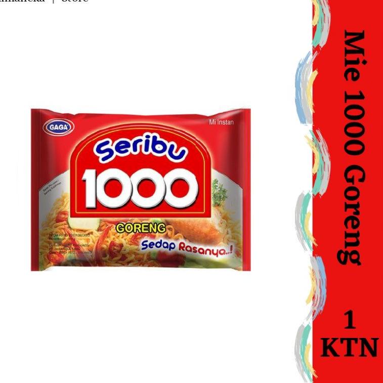 

Terlaku... GAGA 1000 Goreng Spesial 50g (1 dus = 40 pcs)