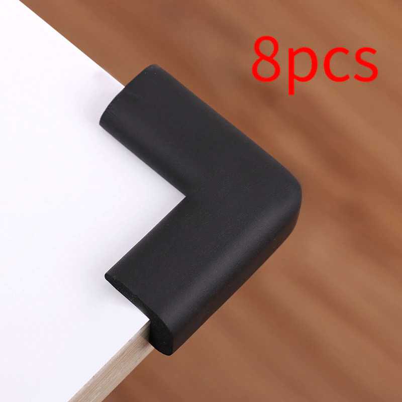 (BISA COD) FTIHSHP Lovyno Bumper Pinggiran Meja Baby Safety Table Edge Corner Guard 8 PCS - L-8104