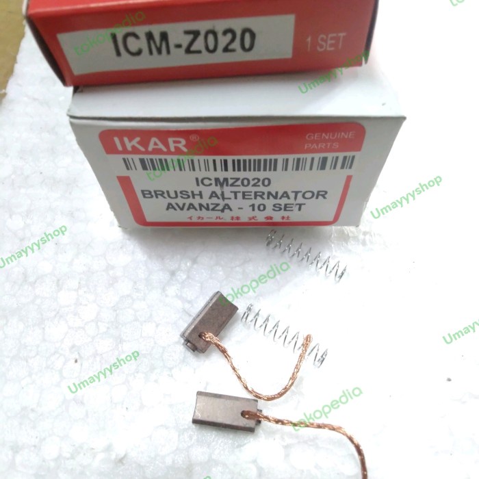 10Set Carbon Brush Arang Alternator Cool Dinamo Amper Avanza Xenia.. Kode 259