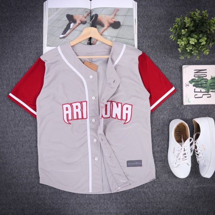 Bisa COD Jersey baseball baju baseball Pria Wanita 58 Original Asli