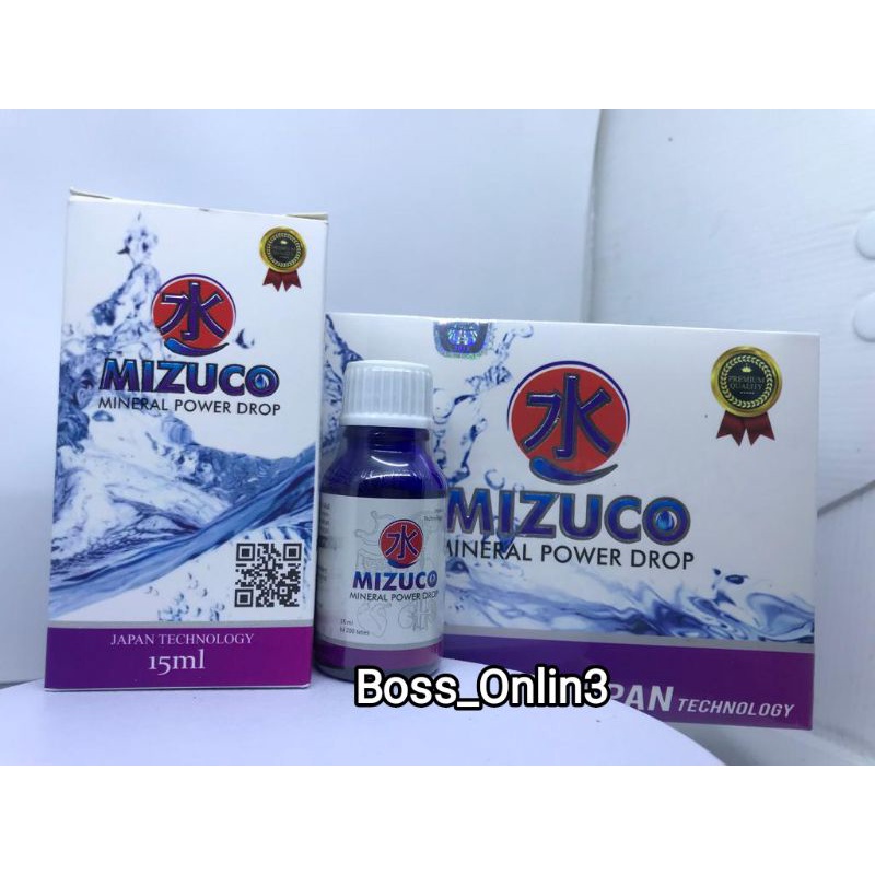 MIZUCO Mineral Power Drop 1pcs 15ml Original.