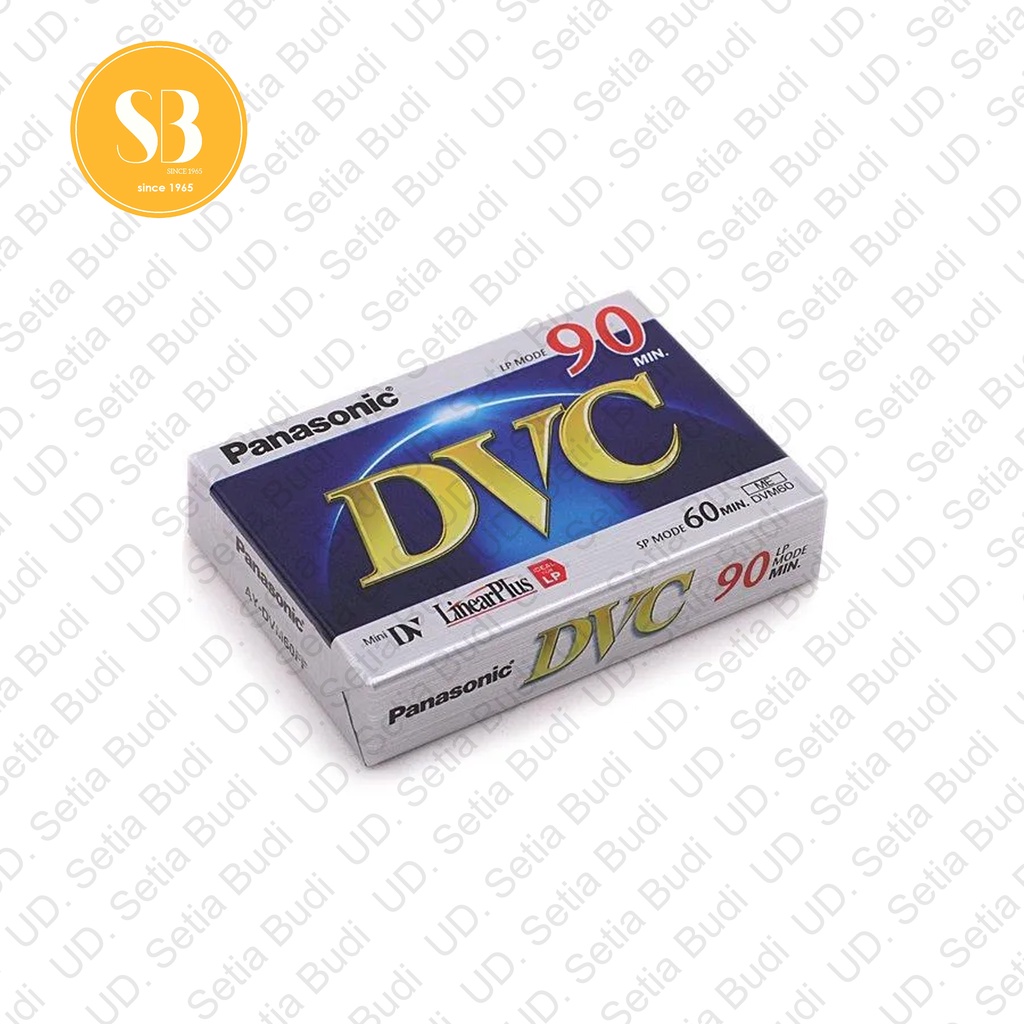 Mini DV Panasonic 90 Menit DVC Digital Video Cassette Kaset Camcorder
