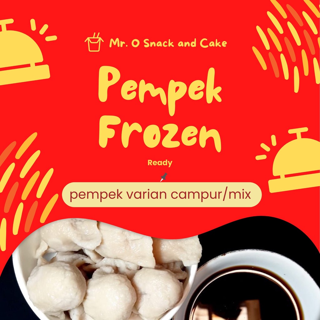 

Pempek Frozen Varian Campur / Mix