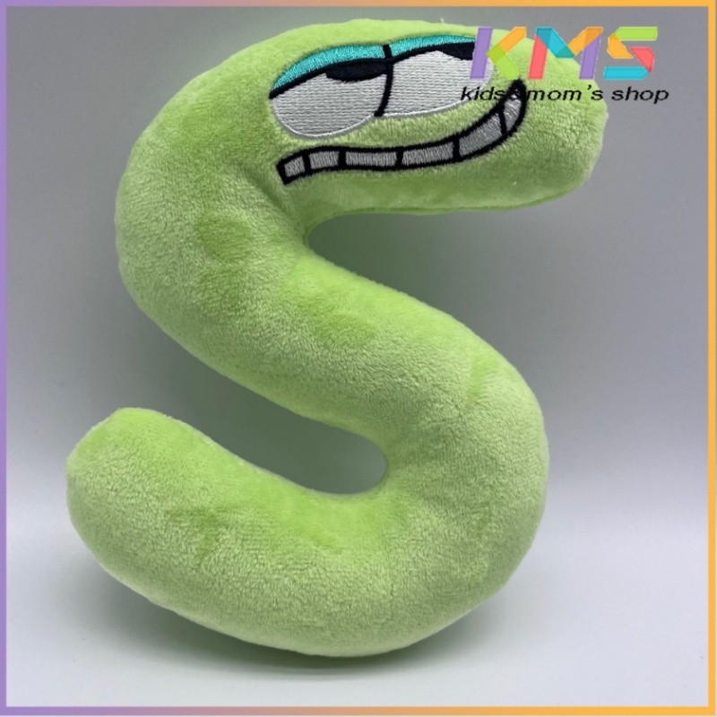 [Bisa Bicara] 26huruf Imut Lore Plush Toy Mainan Boneka Bantal Stuffed Plush Alphabet Animal Hadiah Ulang Tahun Mainan Mewah