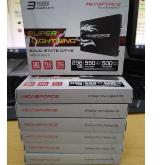 Pasti MurahSSD Midasforce Sata 3 2.5 inch 256GGBϟ