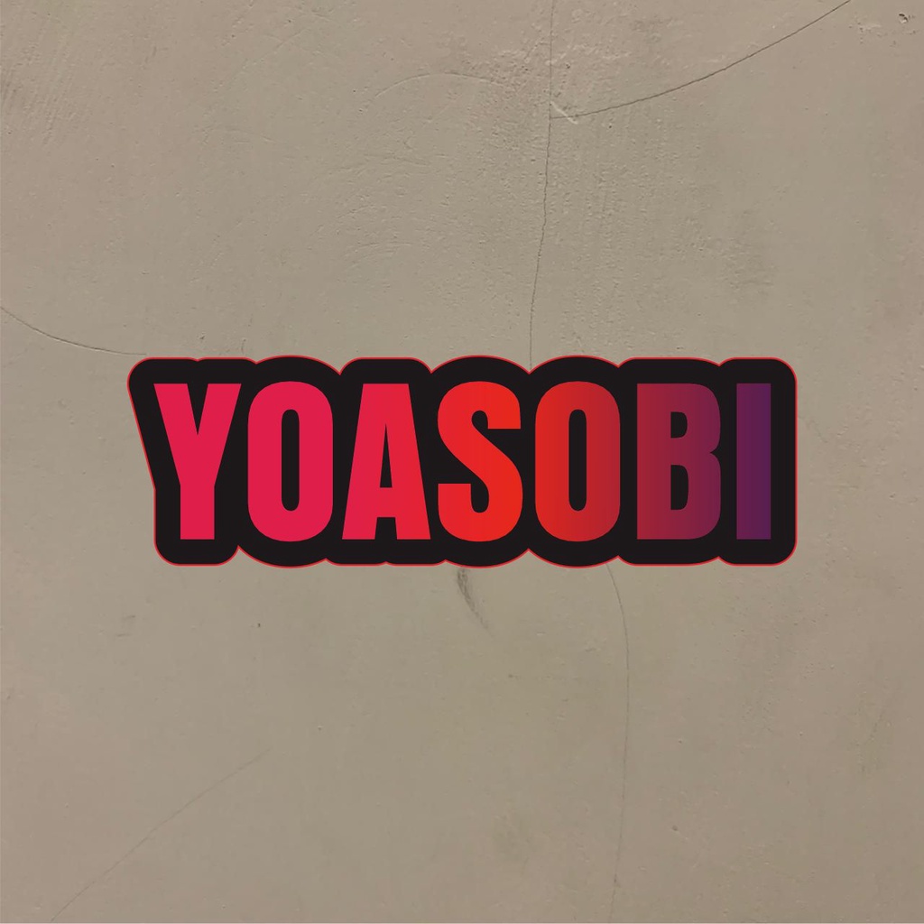 

Stiker Hologram Yoasobi Stiker Case Hp dan Laptop 9 cm