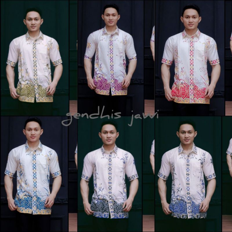 HEM BATIK PRIA MODERN / KEMEJA BATIK UNGGUL JAYA