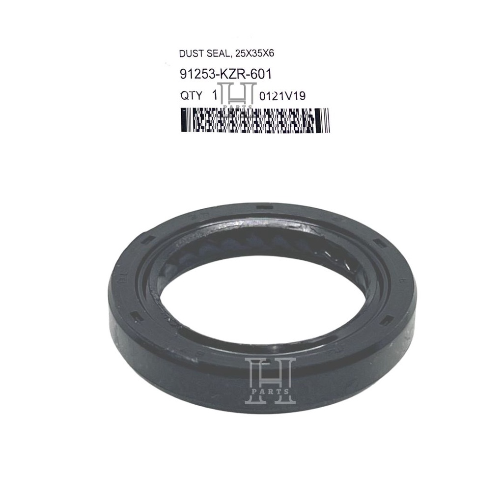 SEAL DEBU ARM BELAKANG DUST SEAL 25X35X6 ADV PCX VARIO 125 150 160 FI ESP 91253-KZR-601 ASLI ORIGINAL AHM HGP HONDA