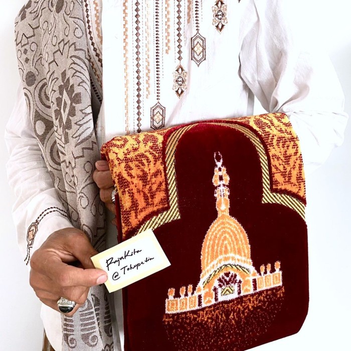 Sajadah Sajadah Tebal Premium Besar Sejadah Turki Turkey Turkiye