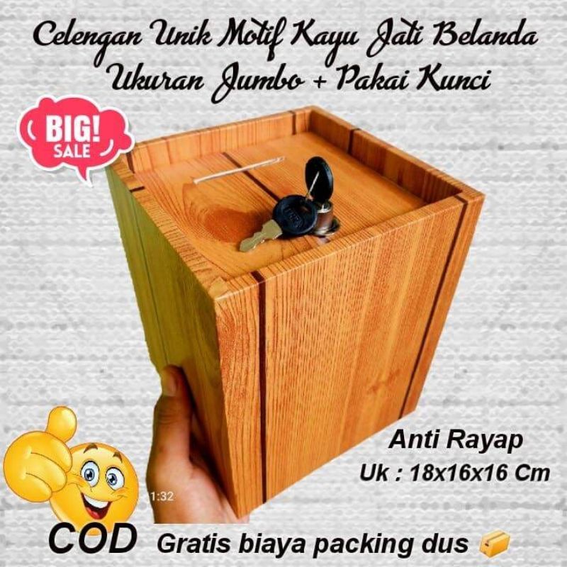 CELENGAN KEREN MOTIF KAYU MUDA