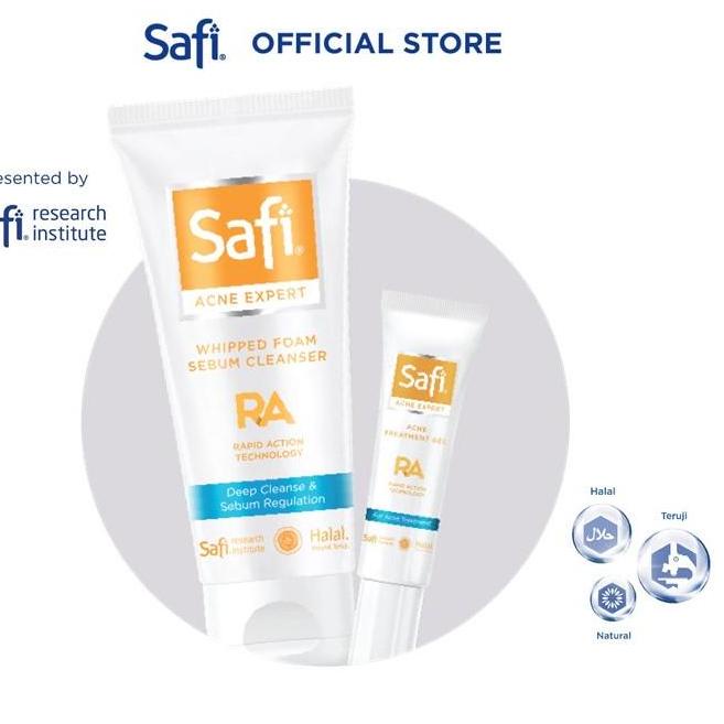 ♂ Safi Acne Expert Sebum Cleanser & Spot Gel Package ♟