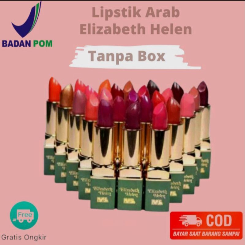 Lipstik Arab Elizabeth Helen Original Tanpa Box