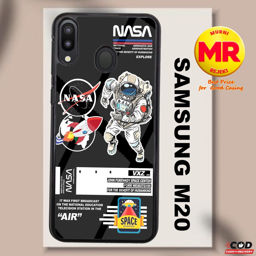 Case SAMSUNG M20 Casing SAMSUNG M20 Murni Rejeki case Casing NASA ASTRO Casing terbaru Case Keren Ca