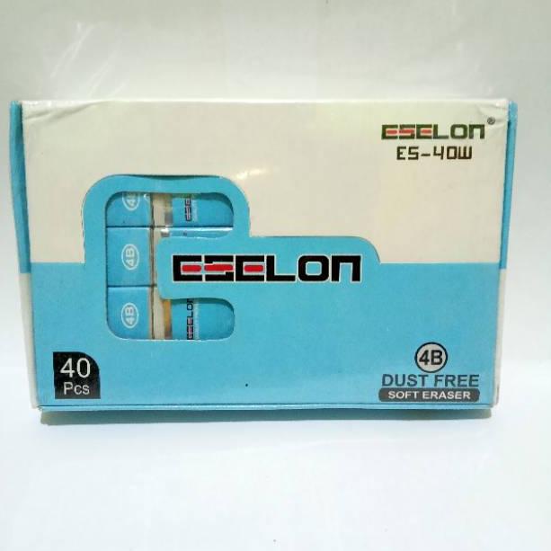 

F31 SATU PACK ( 40 PCS ) Eraser Stip Setip Penghapus Pensil Kecil Putih Eselon SERBA MURAH っ