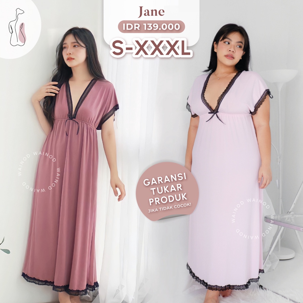 JANE S-3XL sexy lingerie dress - WAINODSHOP