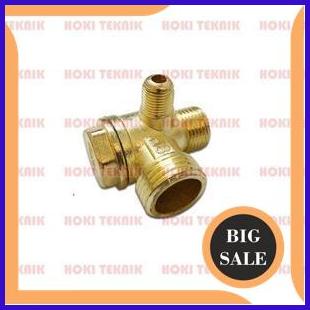 perkakas Nepel Check Valve Kompresor Portable 3/4 -1HP Lakoni Imola Artix IZUMI 1F3B23