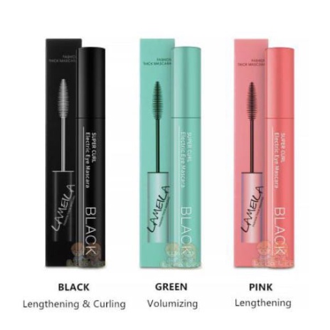EdamShop-  Lameila mascara 3D Keriting Tebal Tiga Warna Penebal Pelentik Bulu Mata