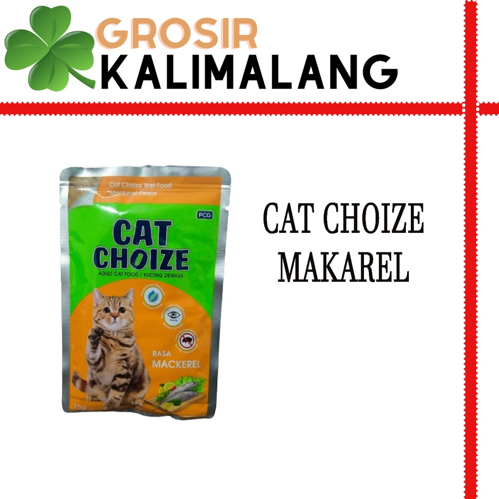 Cat Choize Pouch Makarel 75gr