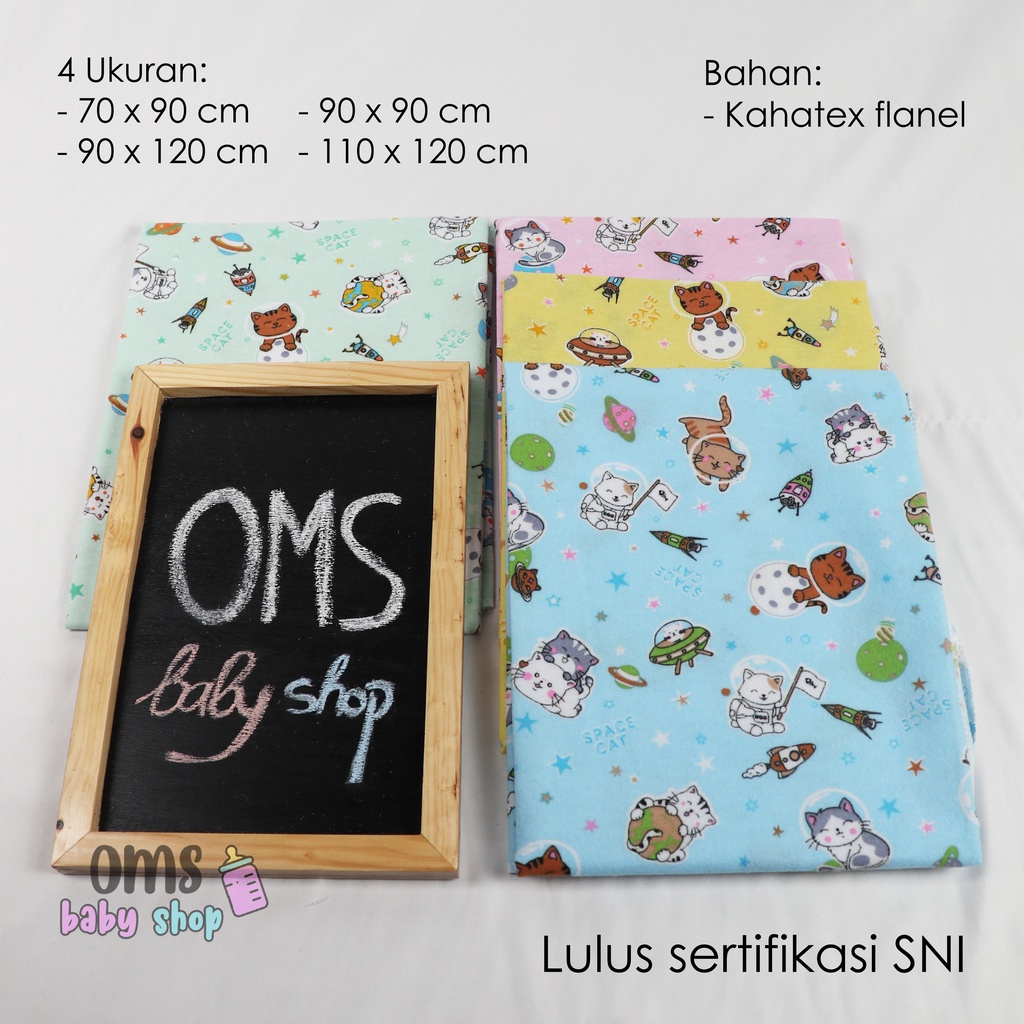 Bedong Bayi - Bedong Bayi Hosana Premium Quality Bahan Lembut dan Halus by OMS BABYSHOP!