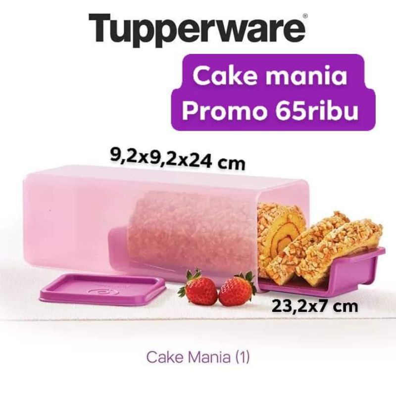 CAKE MANIA TUPPERWARE (PRELOVED) TOPLES TUPPERWARE