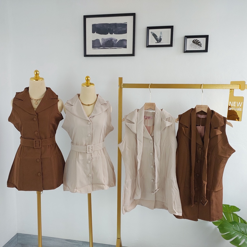 HEAHA VEST PREMIUM INCLUDE BELT IMPORT BANGKOK