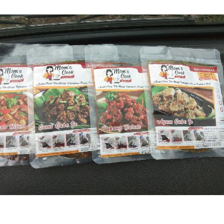 

❤[PROMO ⚡ALE!!!]❤ mom’s cook lauk siap makan(travelling,anak kos,ibu rumah tangga) RANDOM FREE UNTUK PEMBELI