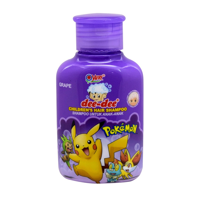 [AMAN DIMATA] [SHAMPOO BAYI &amp; ANAK] [45ML] YURI DEE DEE SHAMPOO Botol 45ml DEE DEE Sampo anak Dee-dee | Grape Anggur | Strawberry | Orange Jeruk | Apel Apple