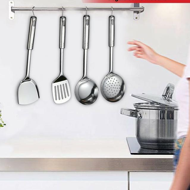 ➺ SET 4 in 1 Spatula Set Isi 4 / Spatula Sutil Stainless Steel Sepatula ➻