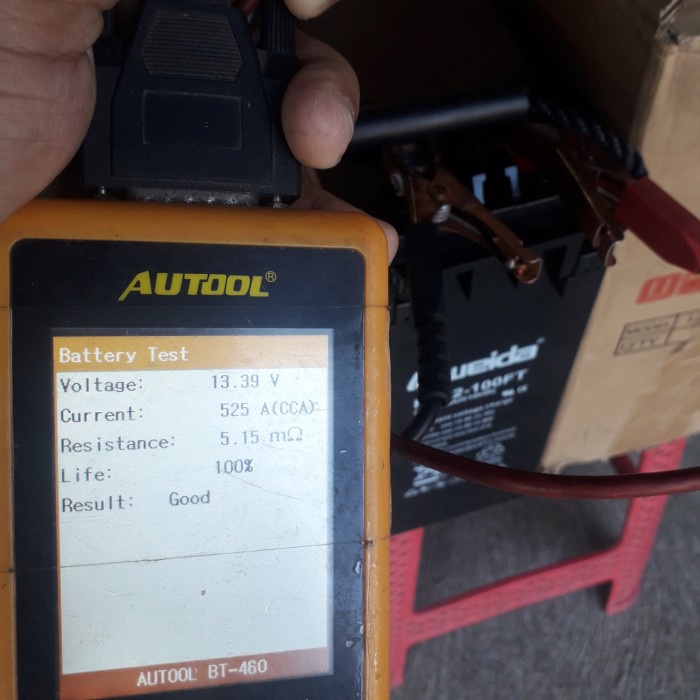 Battery weida 12v 100ah good plts solar cell