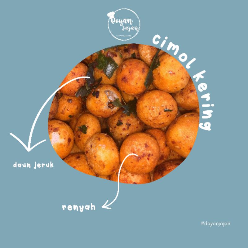 

cimol kering 250gram-1kg/jajanan pedas