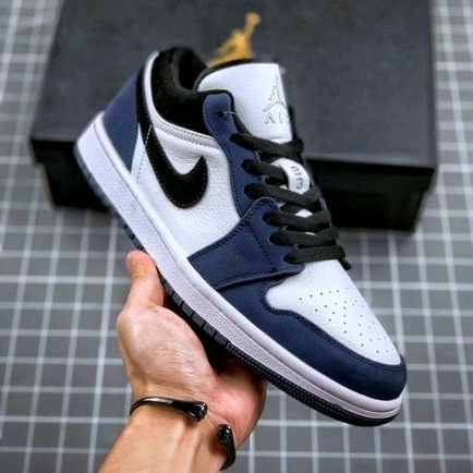 Sepatu AJ 1 Low Navy High Premium Original