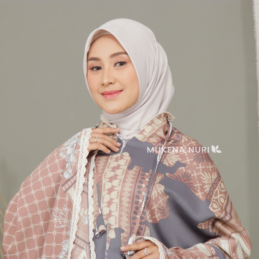 Mukena Dewasa Maxmara Daily Luxury 2IN1 Mukena Silky Premium Terbaru Motif Printing Mewah