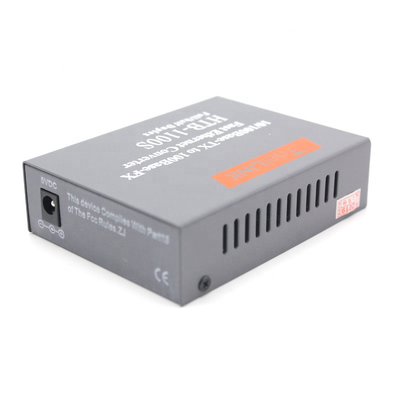 Media Converter HTB 3100 100Mbps fiber optic sepasang A+B RJ45