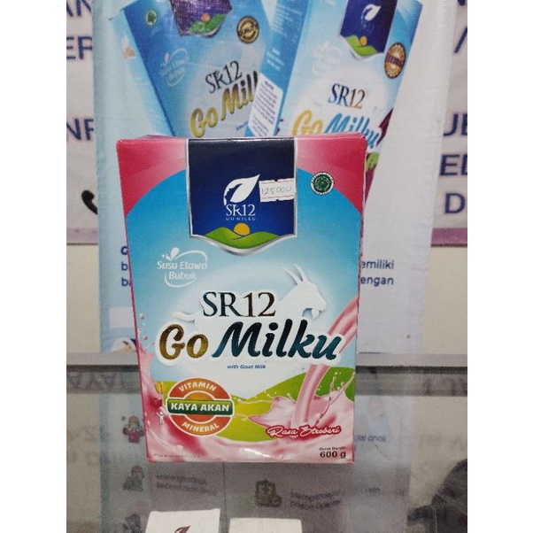 

Go Milku Strawbery 600gr Free Ciput Rajut