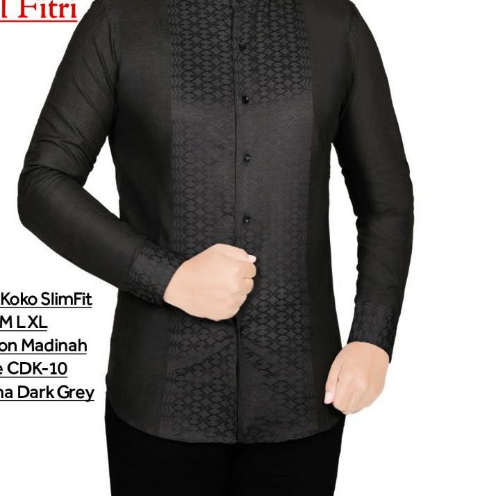 (BISA COD) CDL 10 HEM KEMEJA KOKO PRIA SLIM FIT LENGAN PANJANG COLIN DION BAJU KOKO MUSLIM LEBARAN T