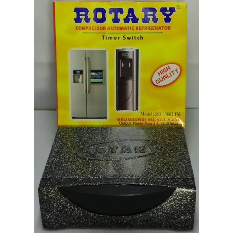 Rotary Kulkas Automatic Timer Switch 2x 1200 Watt Pelindung Kulkas Dan Dispenser