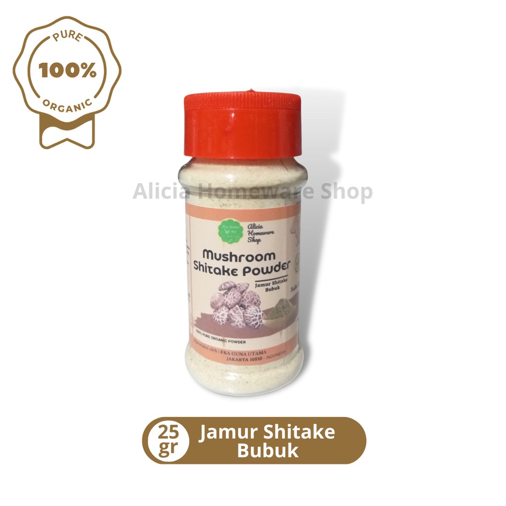 Jamur Shitake Bubuk / Shitake Powder 25 Gram