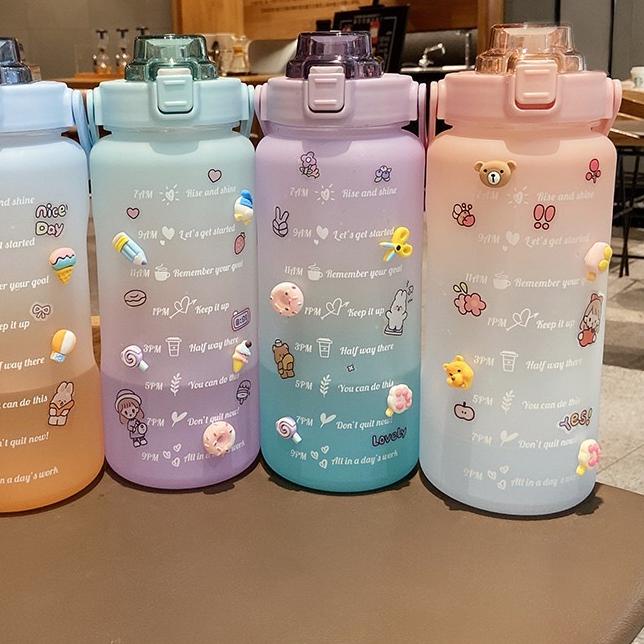 ❄ SALE1085 BOTOL MINUM 2 LITER VIRAL READY SURABAYA ☝