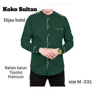 TERMURAH Koko Sultan Koko Katun Toyobo koko dewasa /BAJU KOKO PRIA/BAJU KOKO DEWASA/BAJU KOKO ANAK/B