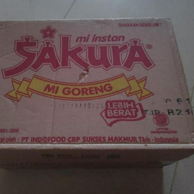 

❈ Mie instant Sakura Goreng 1 dus isi 40pcs ♢