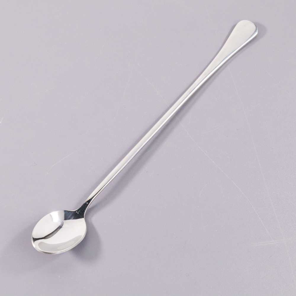 (BISA COD) FTIHSHP Szpoon Sendok Teh Gagang Panjang Tea Spoon Stainless 23.8cm - F80