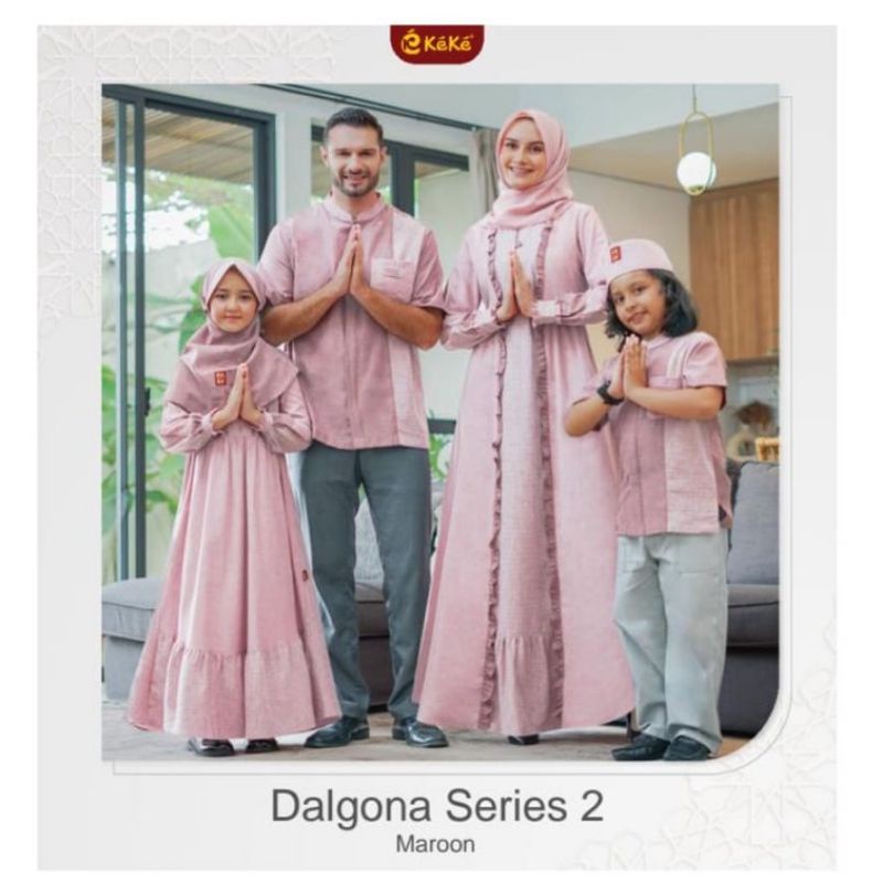 SARIMBIT KEKE TERBARU/DALGONA SERIES 2 MAROON/SARIMBIT KEKE 2023